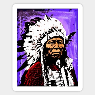 Chief Flying Hawk Sticker